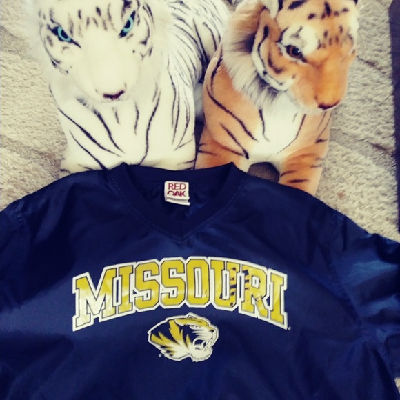 🐯Vintage Mizzou Tigers glossy pullover🐯 - Picture 2 of 3